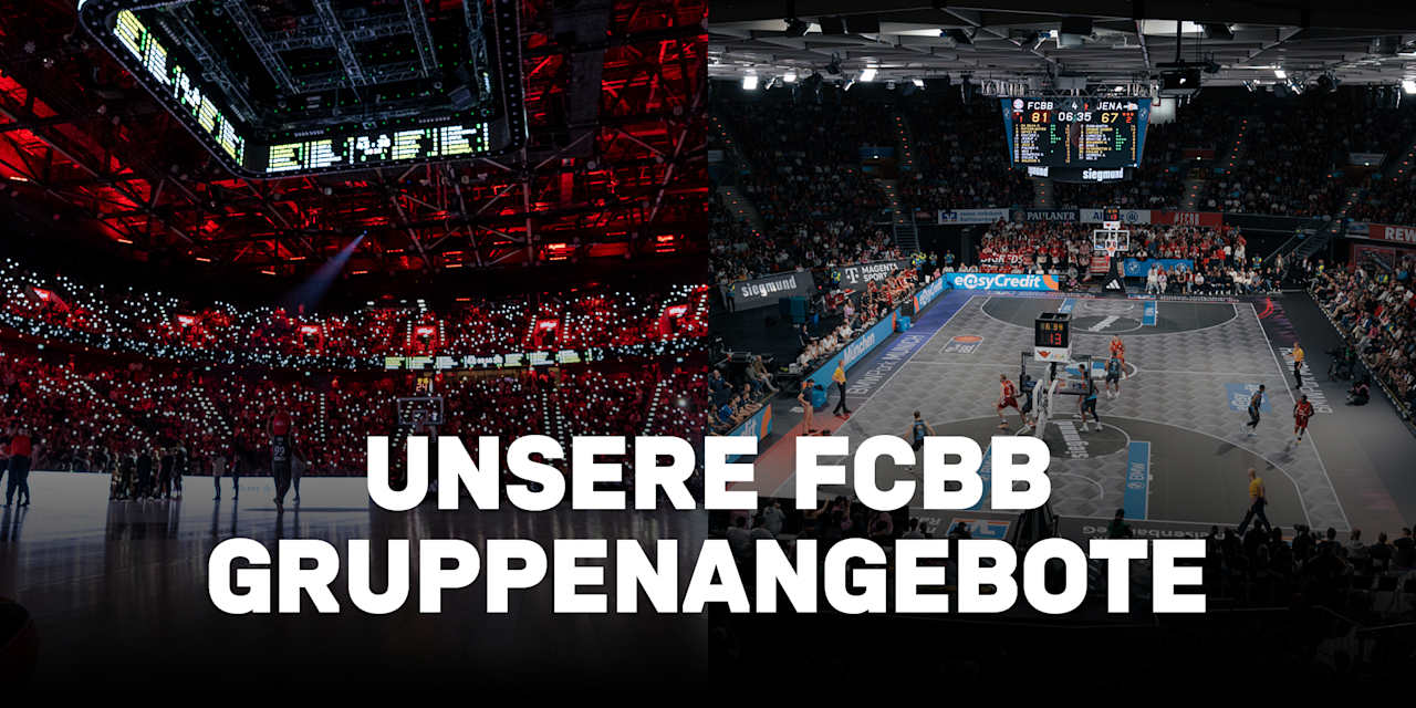 FC Bayern Basketball Gruppenangebote