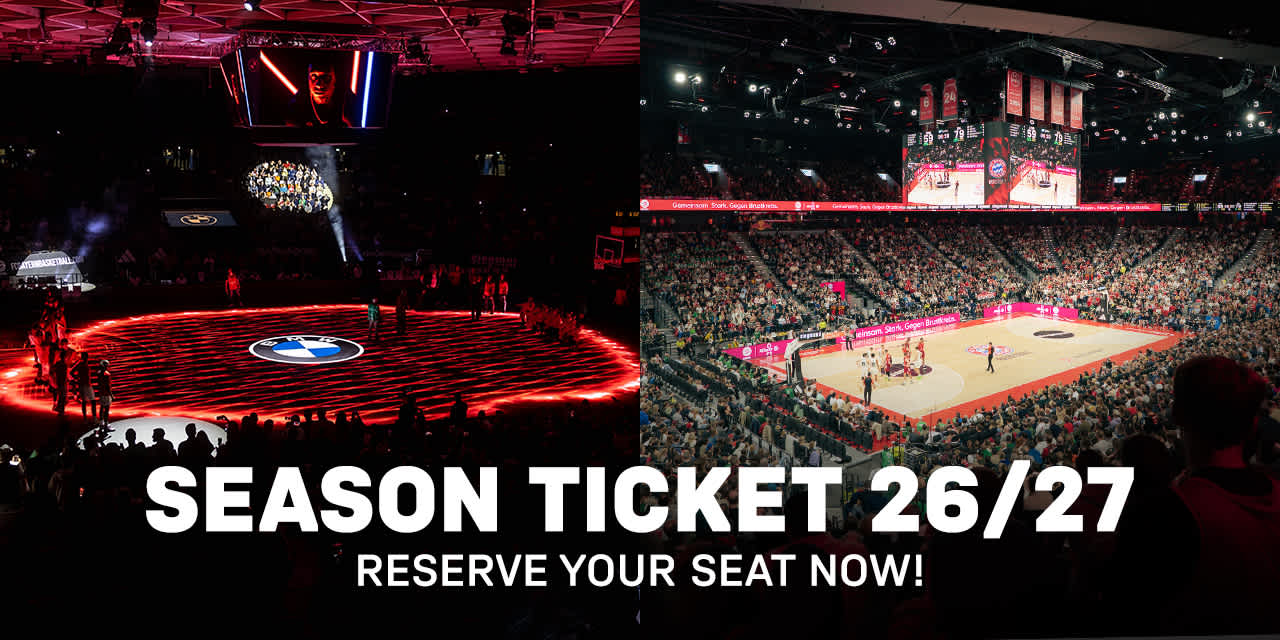 FC Bayern Basketball Season Ticket 25/26