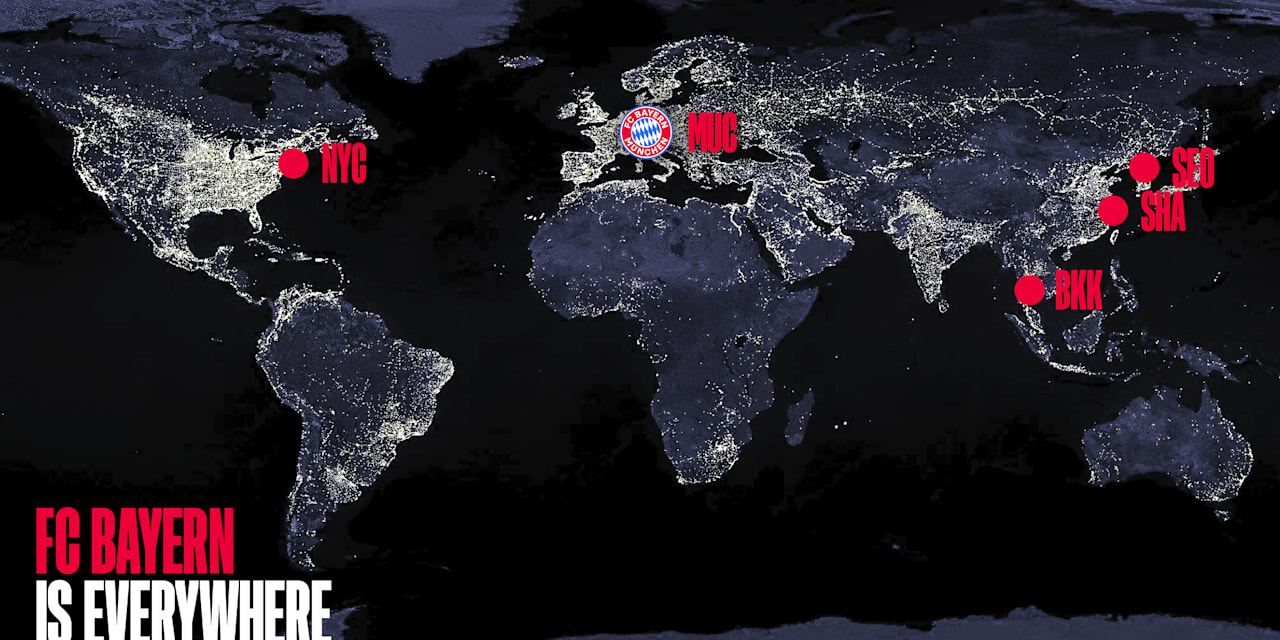 Oficinas extranjero FC Bayern