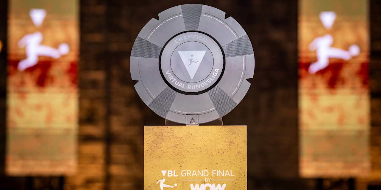 Eine Trophäe aus dem Esports-Bereich