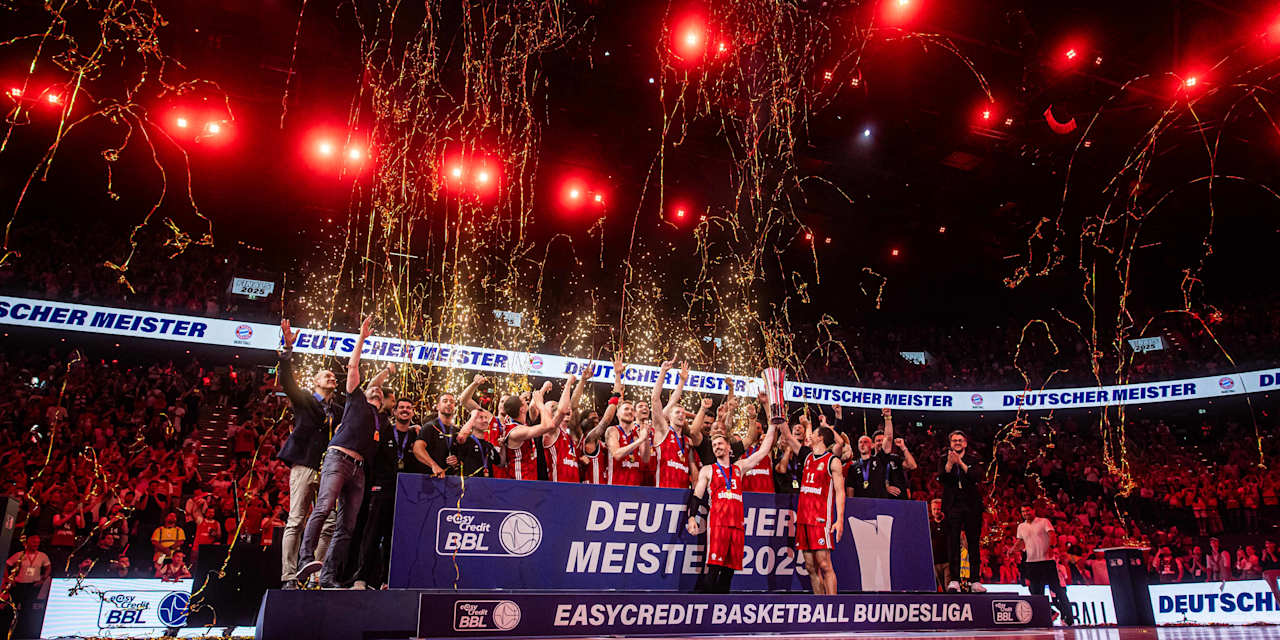 Der FCBB wird erstmals im SAP Garden Deutscher Meister