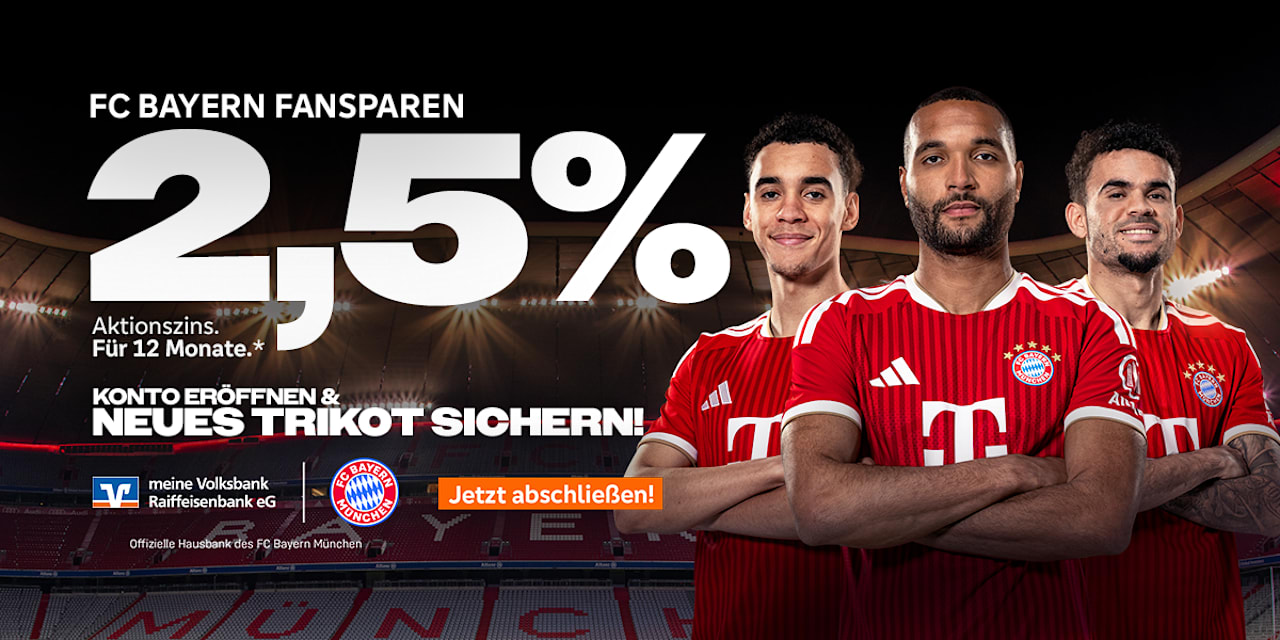 FC Bayern und Meine Volksbank Raiffeisenbank eG