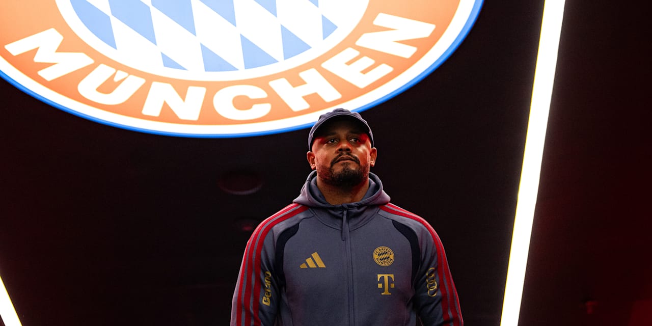 Vincent Kompany im Spielertunnel der Allianz Arena