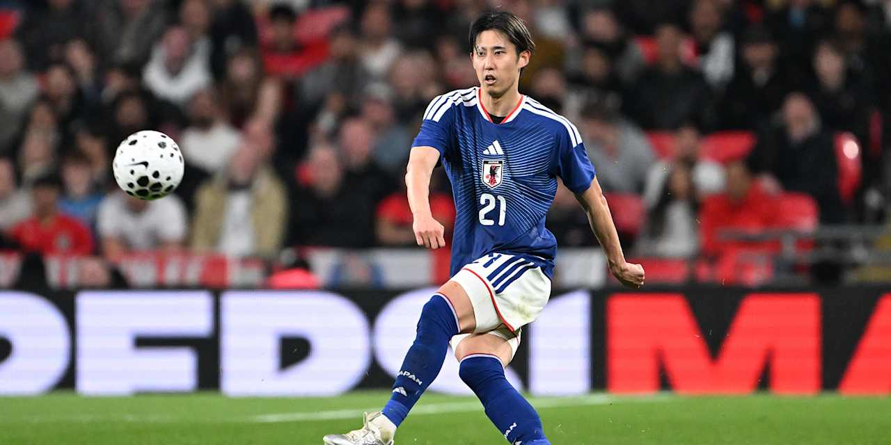 Hiroki Ito im Trikot der japanischen Nationalmannschaft