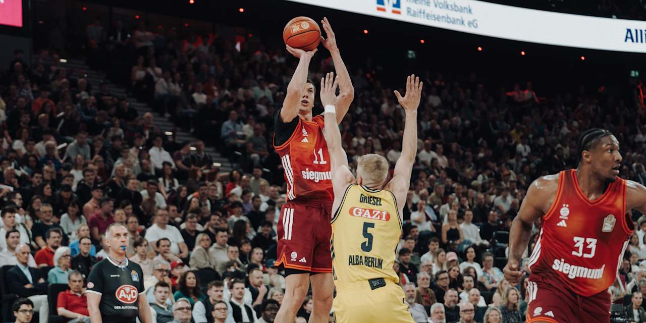 Vladimir Lucic Wurf vs Alba Berlin