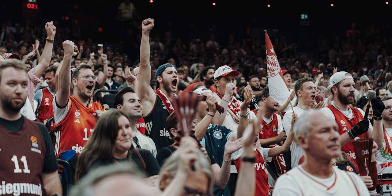 Bayern-Fans jubeln