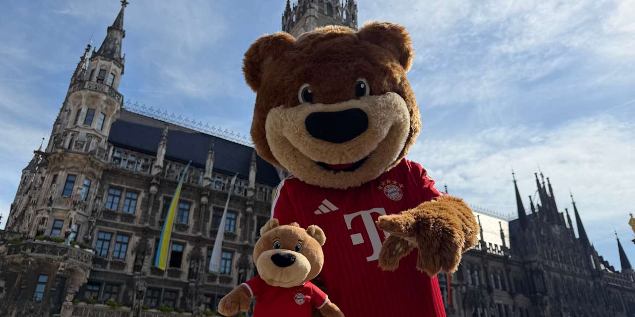 Berni auf dem Marienplatz