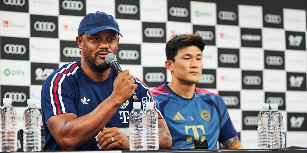 Vincent Kompany im Training des FC Bayern