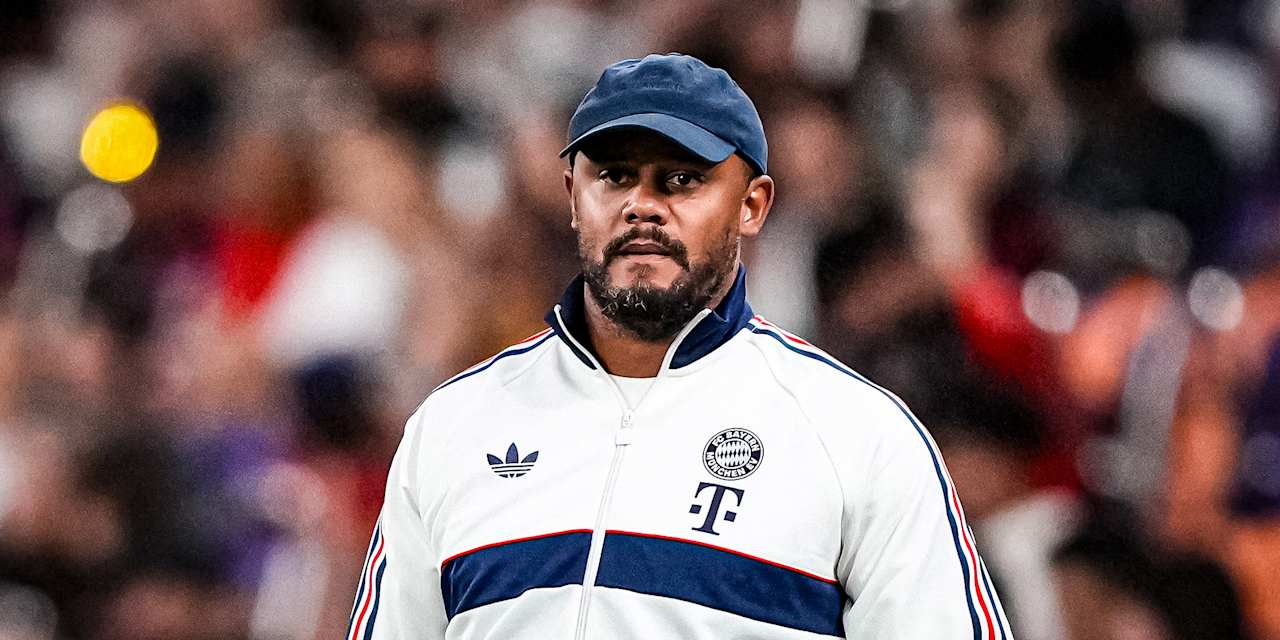 Vincent Kompany nach dem Spiel des FC Bayern gegen Aston Villa beim Audi Football Summit