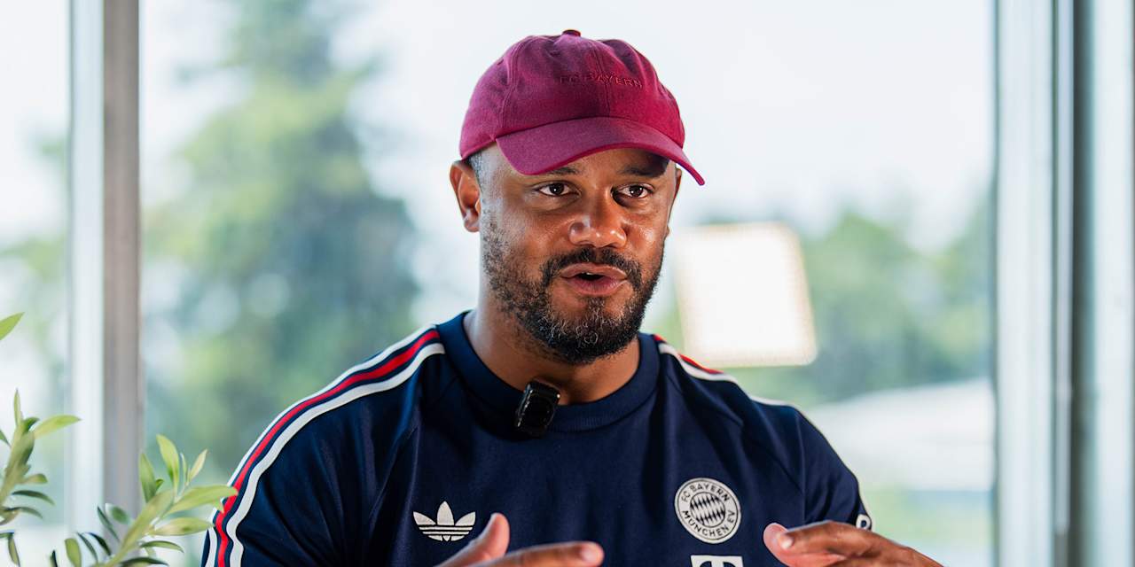 Vincent Kompany spricht im Interview
