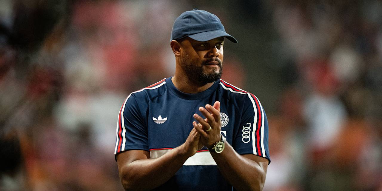 Vincent Kompany klatscht in die Hände