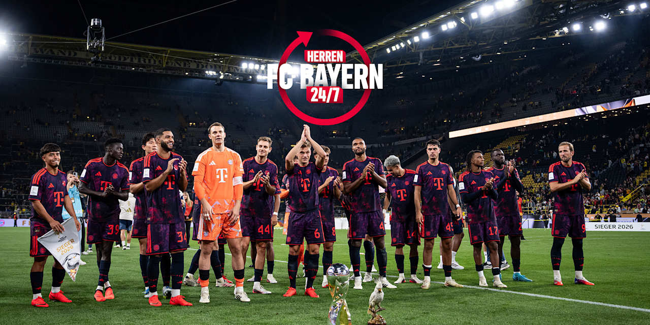 Alles rund um die Profis des FC Bayern im 24/7-Liveticker