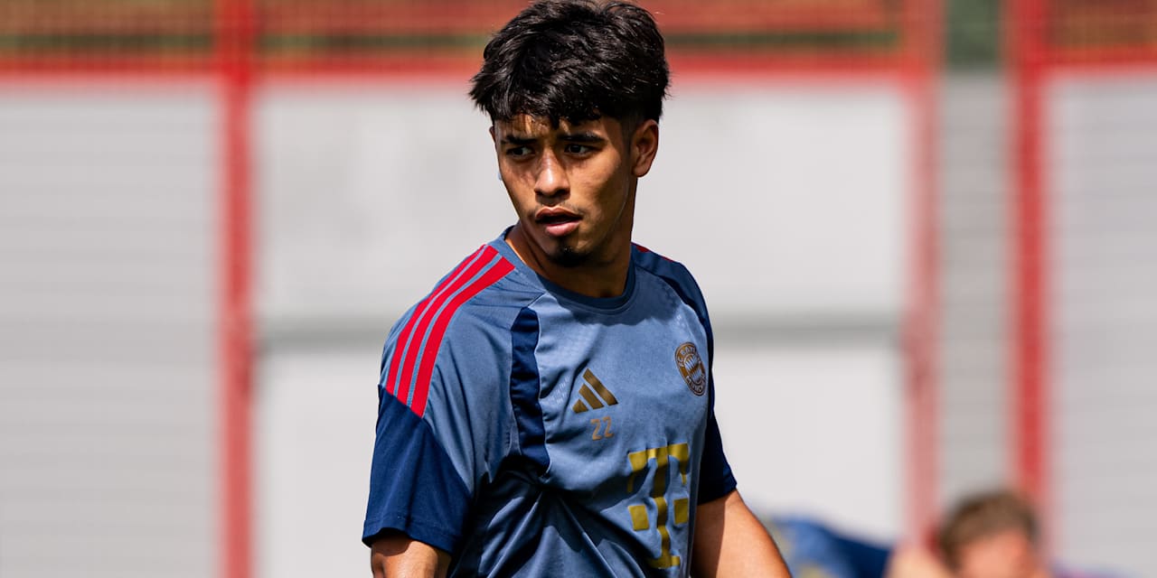 Maycon Cardozo im Training des FC Bayern