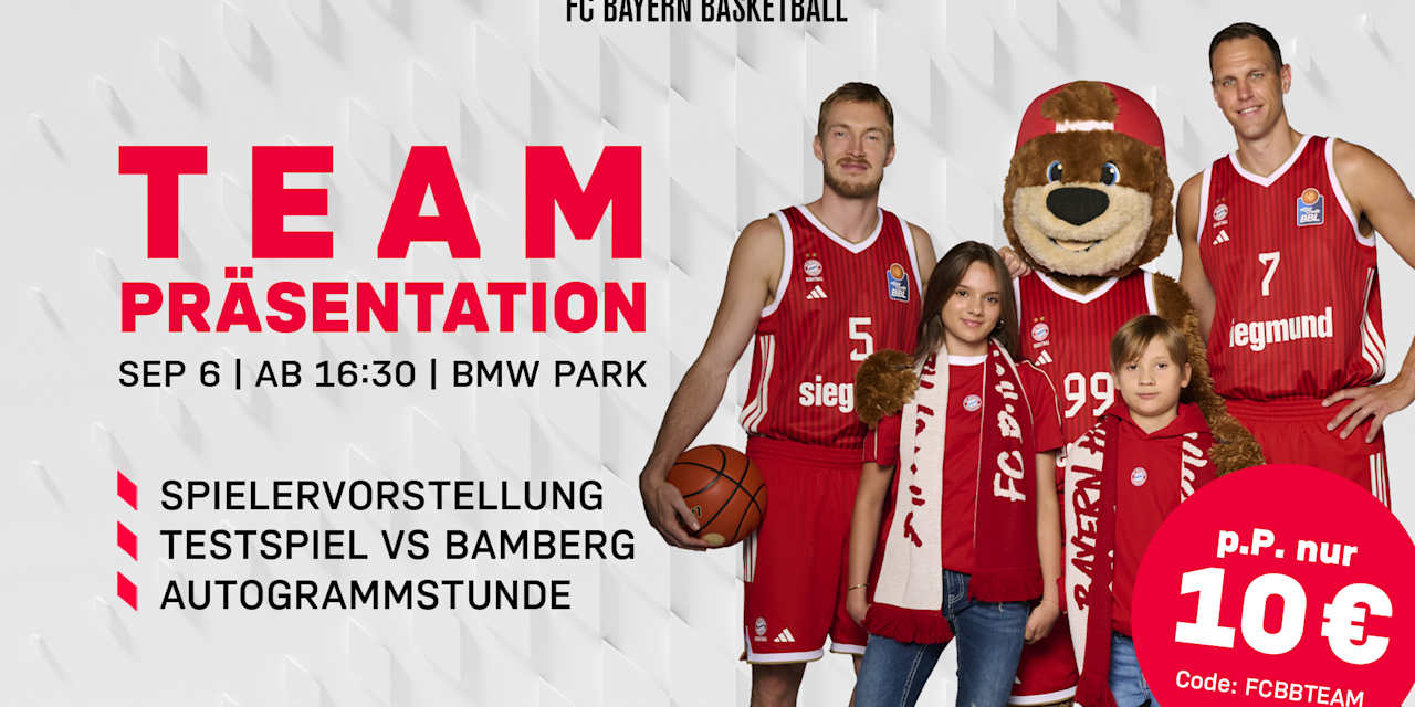 Grafik FCBB-Teampräsentation