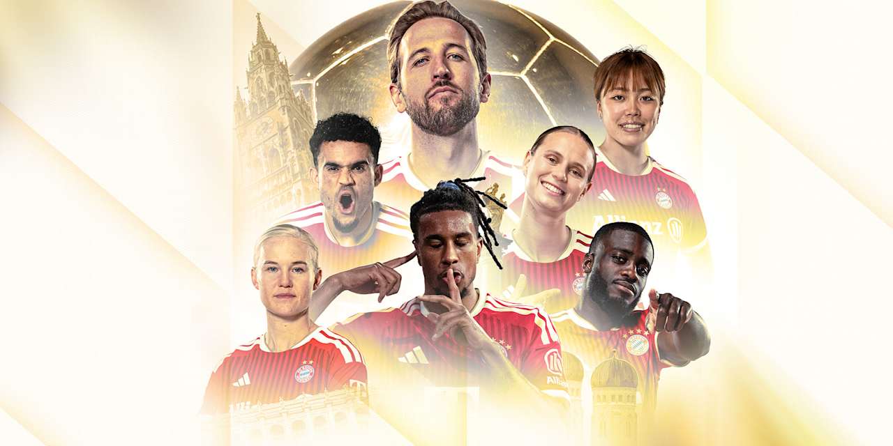Grafik mit den Nominierten für den Ballon d'Or