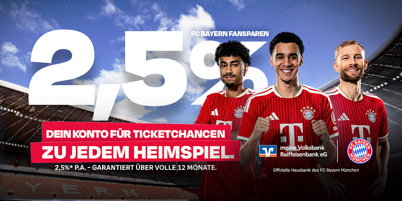 FC Bayern und Meine Volksbank Raiffeisenbank eG