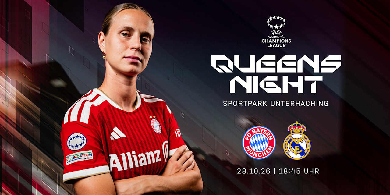 Key Visual FC Bayern Frauen vs. Real Madrid