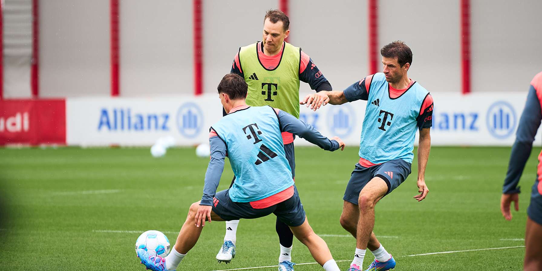 Spieler des FC Bayern im Training