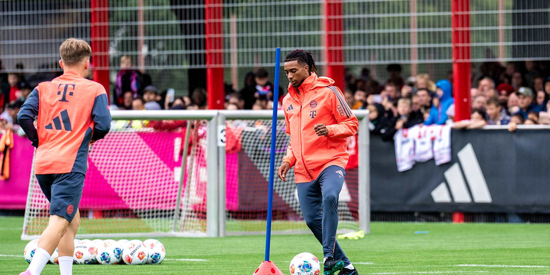Spieler des FC Bayern im Training