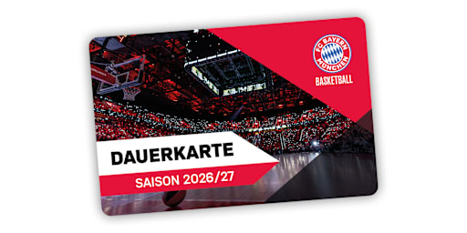 FC Bayern Basketball Dauerkarte