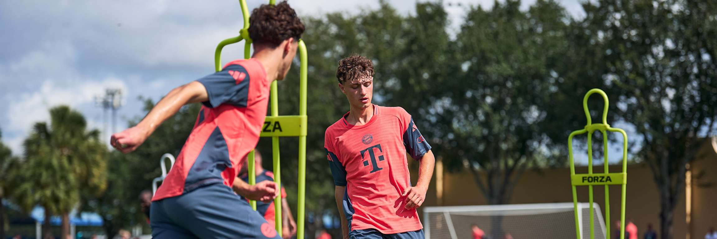 Maurice Krattenmacher im Training in Orlando