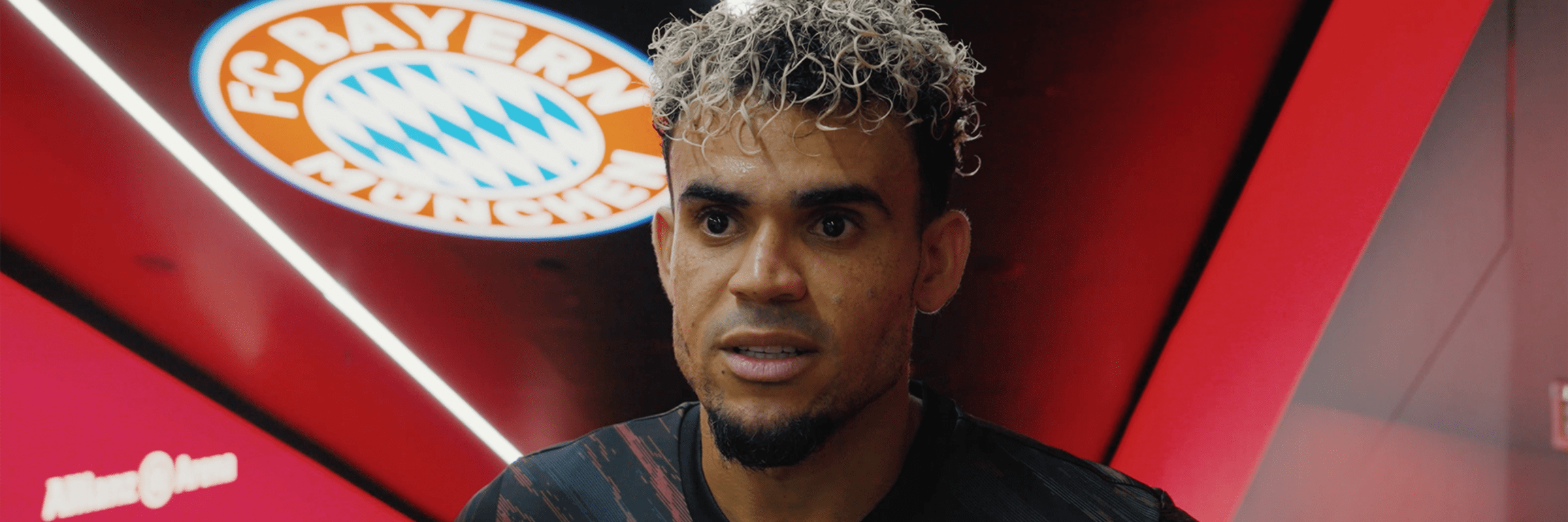 Interview with Luis Díaz after FC Bayern’s preseason friendly against Olympique Lyon