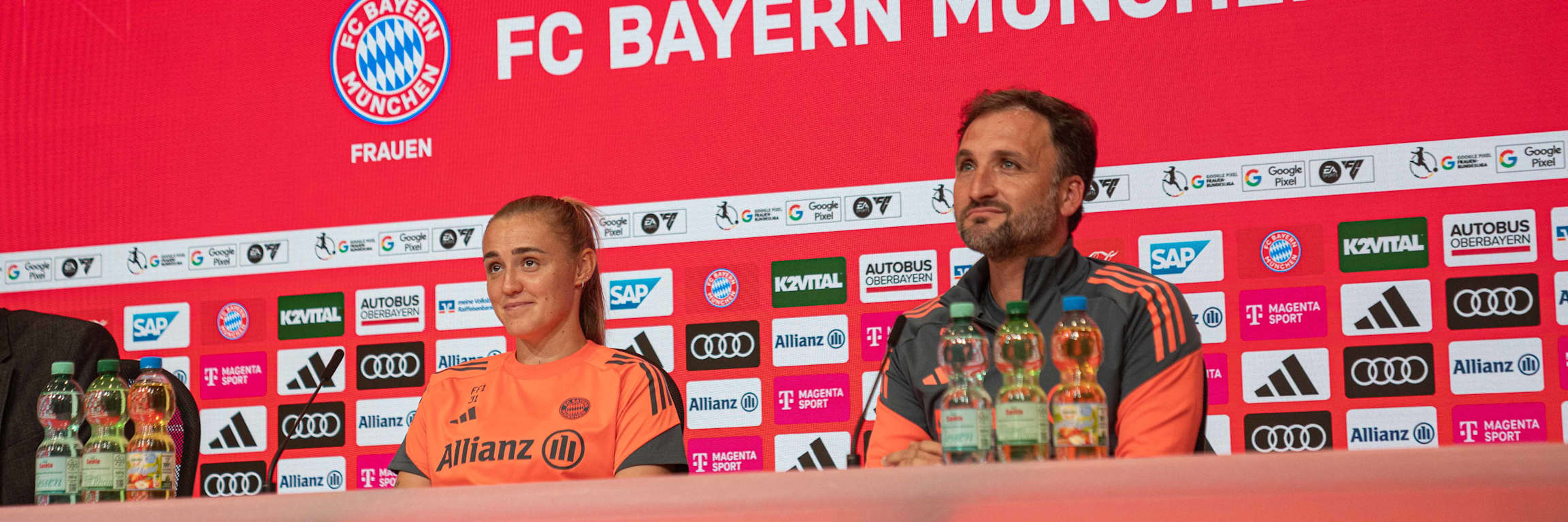 FC Bayern Women press conference