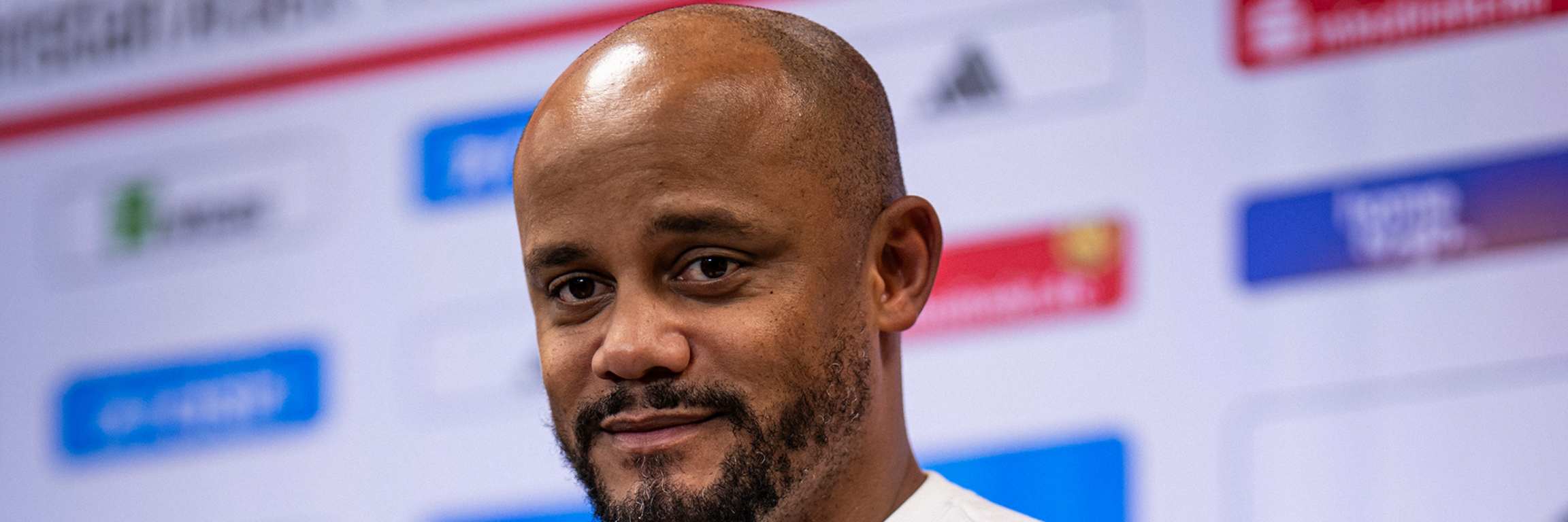 Vincent Kompany auf der Pressekonferenz bei Union Berlin