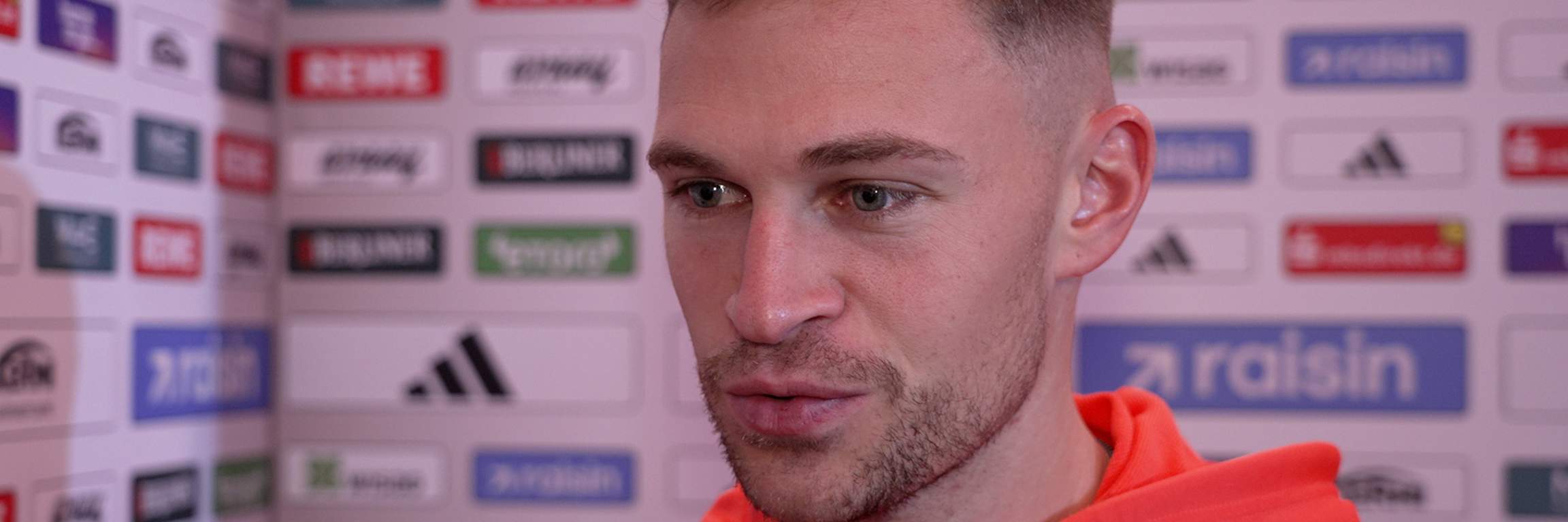 Joshua Kimmich im Interview nach dem Spiel bei Union Berlin