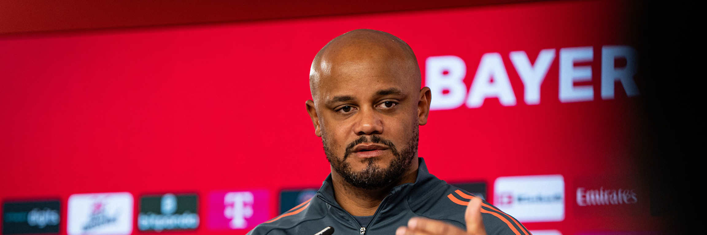 Vincent Kompany Max Eberl press conference Bayern Hoffenheim