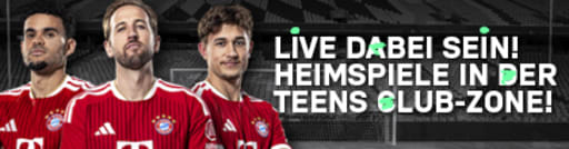 Heimspiele in der TEENS CLUB-Zone erleben!
