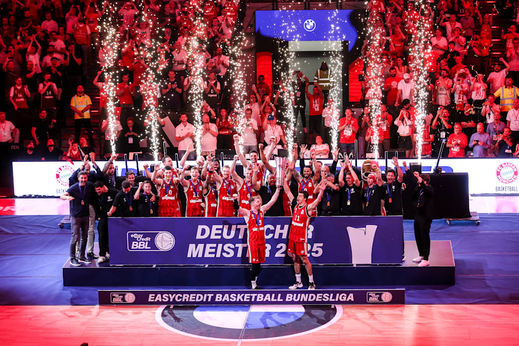 Der FC Bayern Basketball ist Deutscher Meister 2025