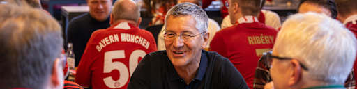 Herbert Hainer beim JHV-Weißwurstfrühstück