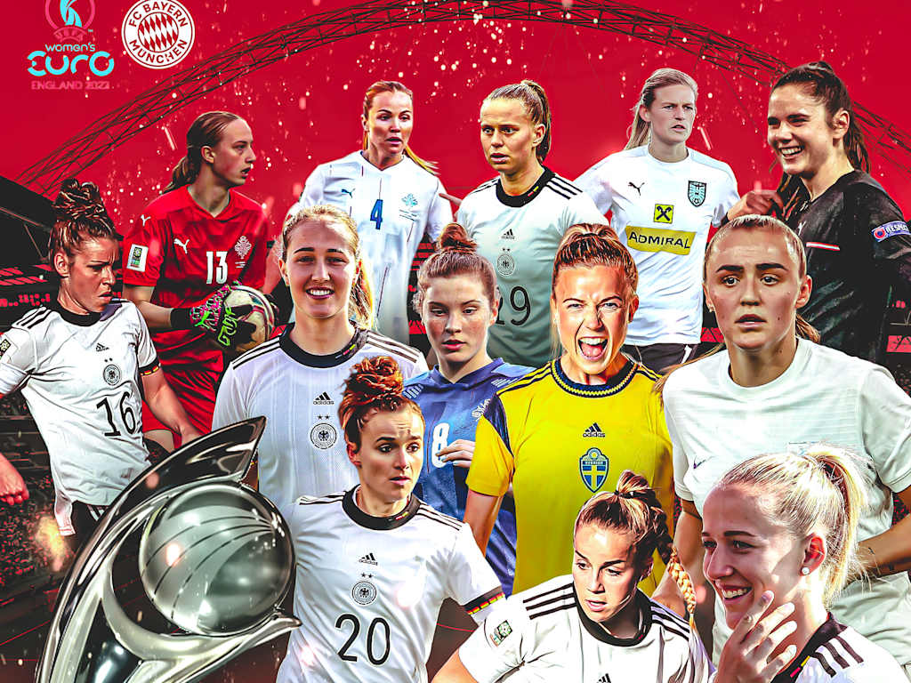 Die FC Bayern Frauen bei der EM
