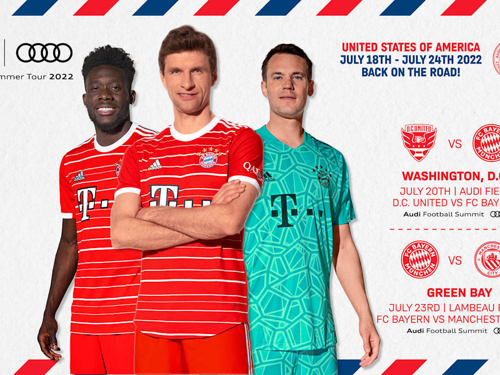 Audi Summer Tour 2022 USA FC Bayern