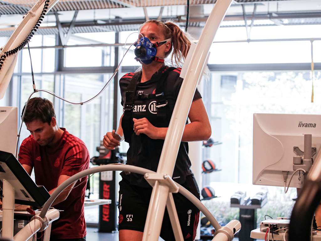 FC Bayern Frauen Leistungsdiagnostik