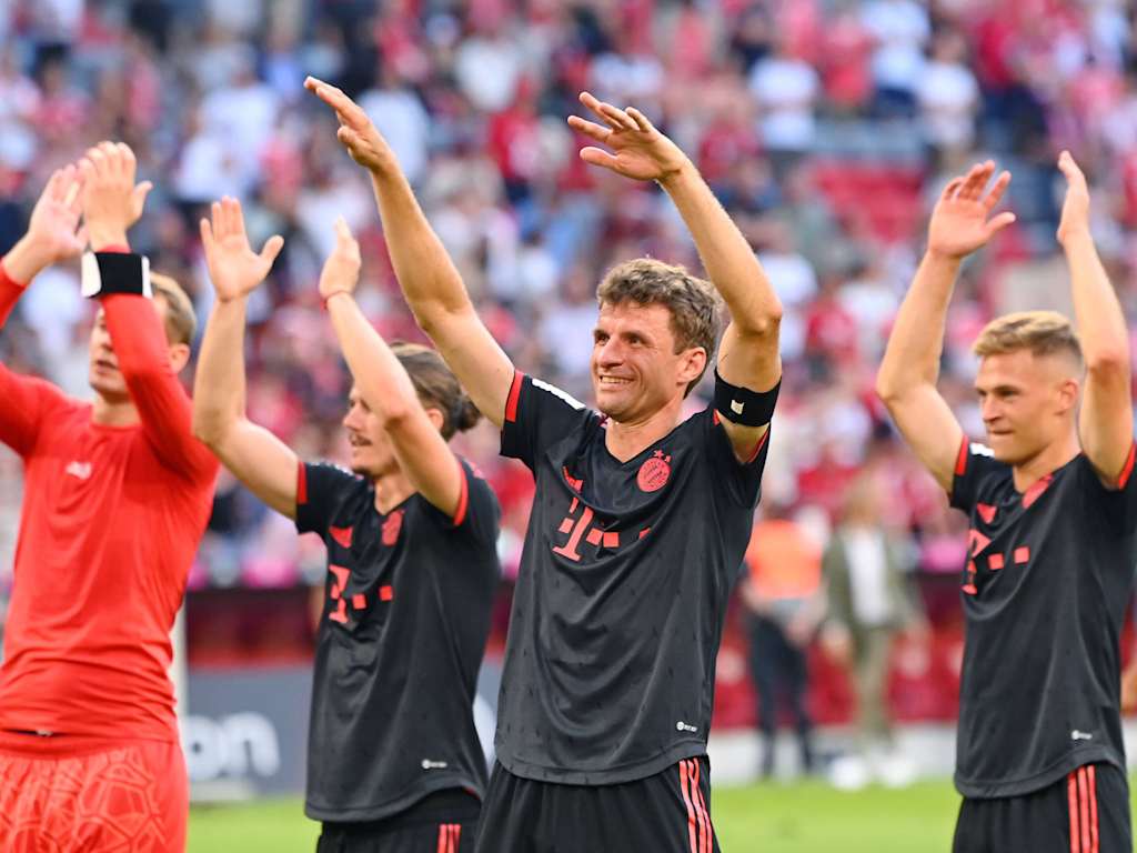 Thomas Müller, Jubel, FC Bayern