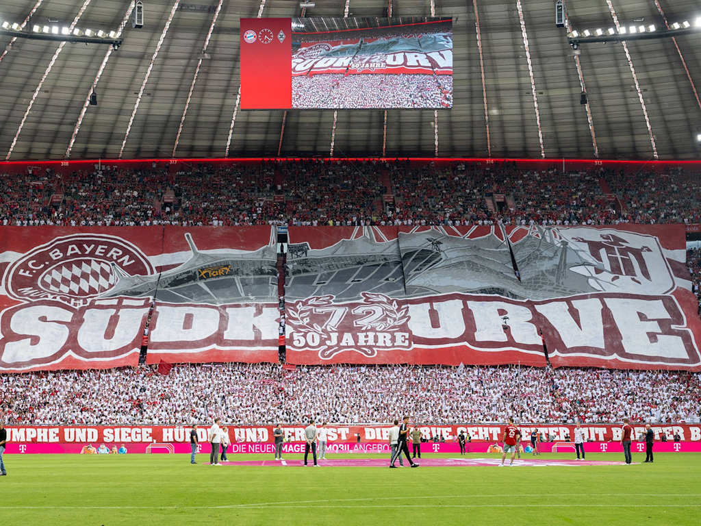 Choreografie, FC Bayern, Südkurve, Allianz Arena