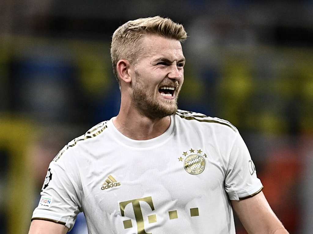 Matthijs de Ligt, celebration, FC Bayern