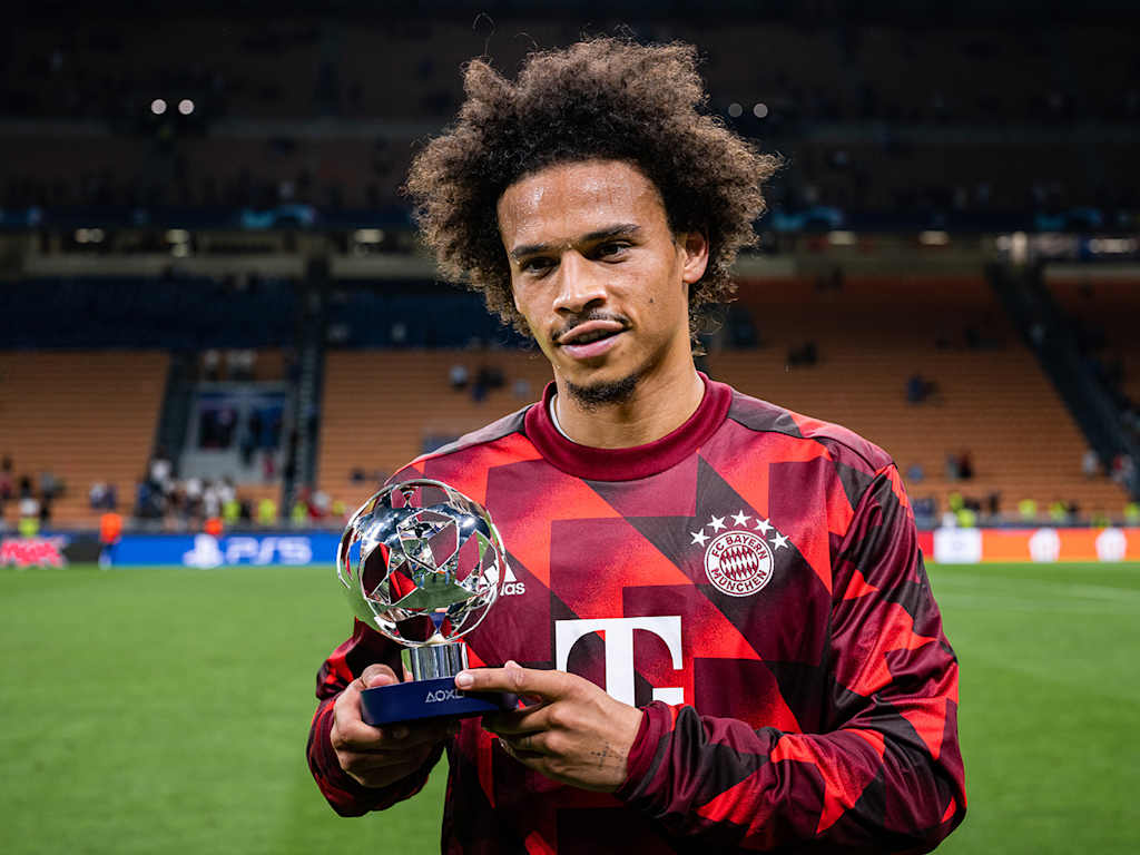 Sane Trophy Player of the Match Champions League