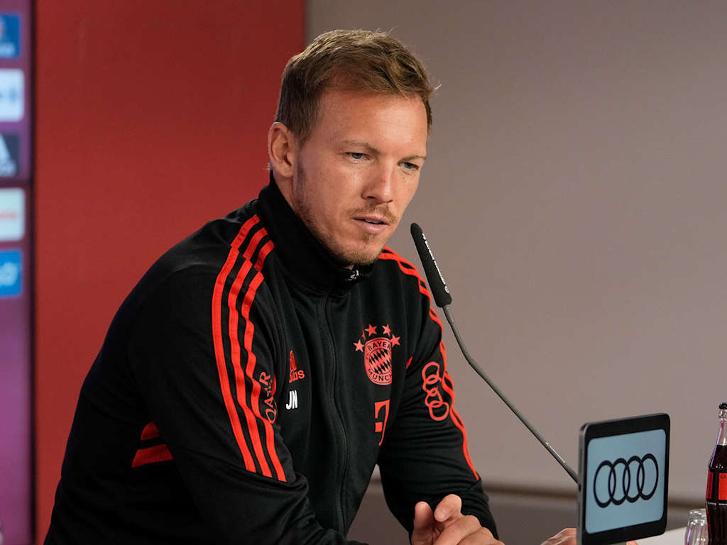 Julian Nagelsmann press conference FC Bayern