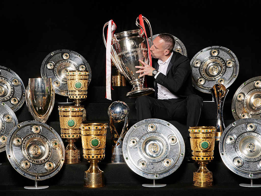 Franck Ribery Trophies FC Bayern
