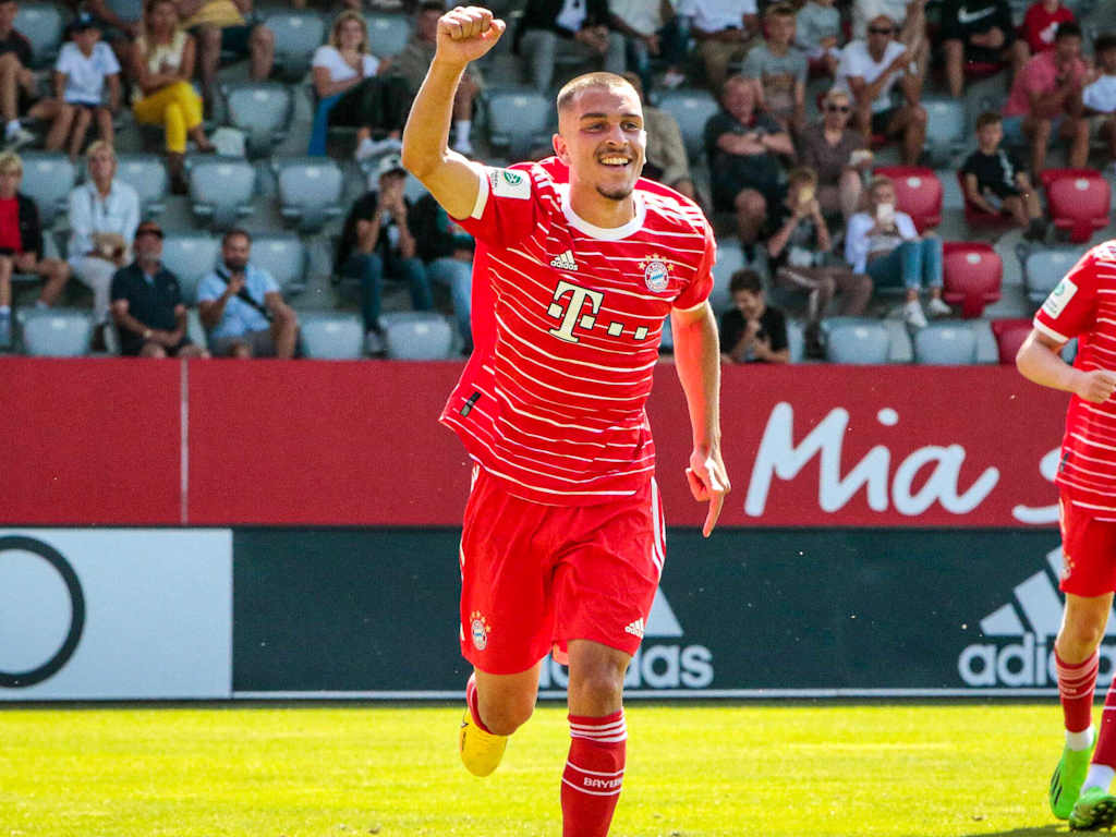 FC Bayern U19, Jubel, Arijon Ibrahimović, Paul Wanner