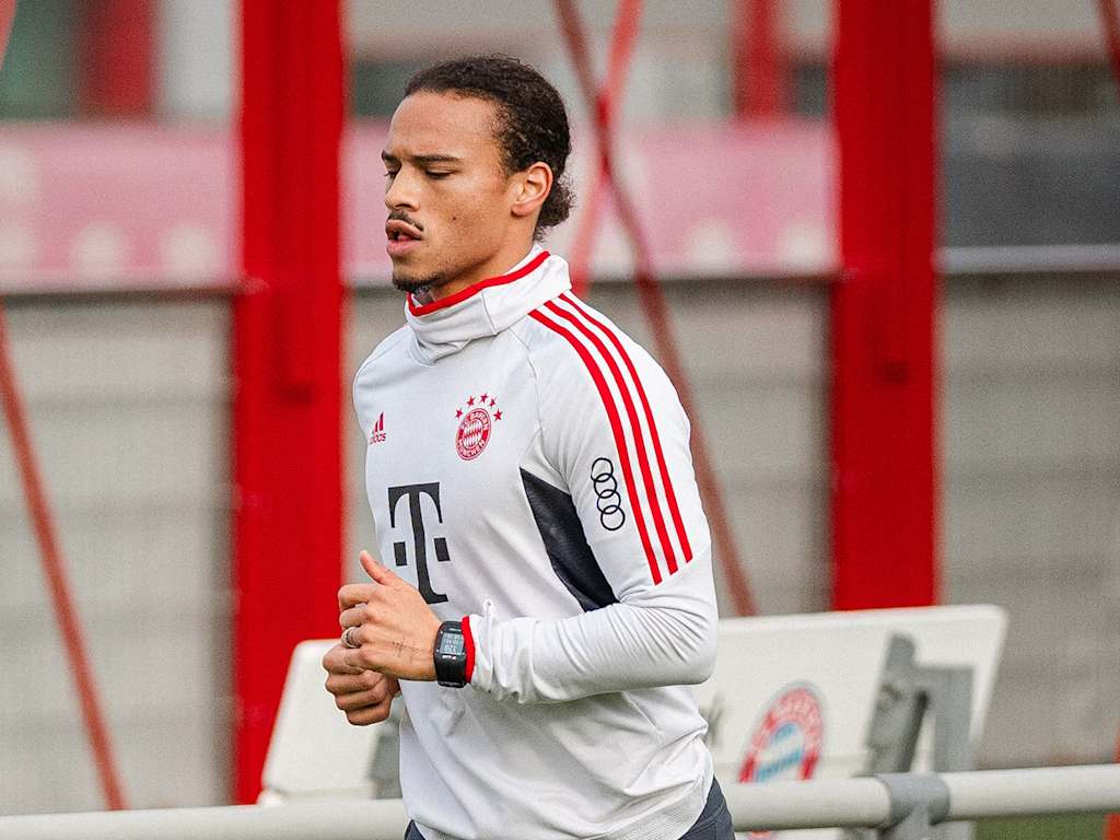 Leroy Sané, Training, FC Bayern