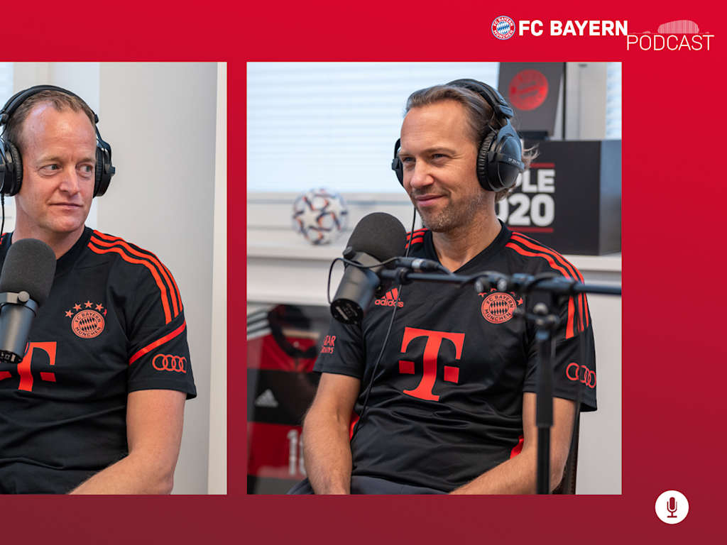 Jochen Hahne und Peter Ueblacker im FC Bayern-Podcast