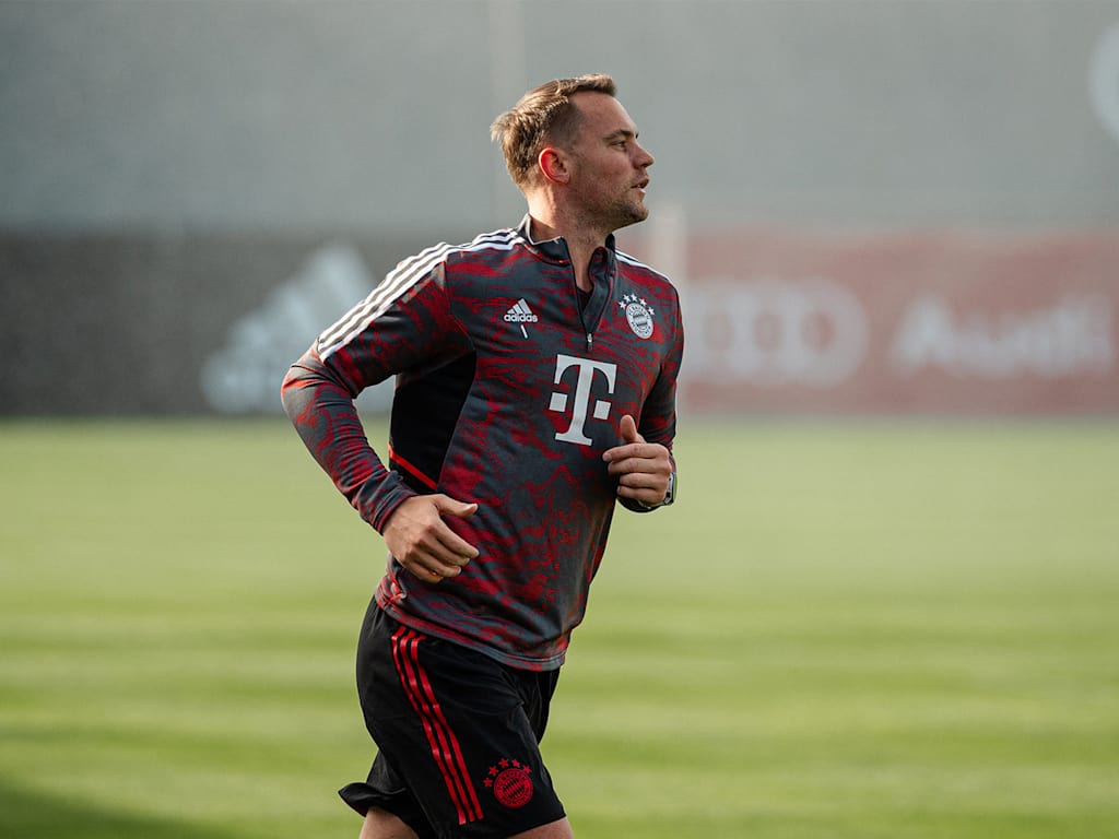 Manuel Neuer, entrenamiento, FC Bayern