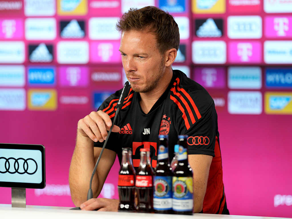 Julian Nagelsmann press conference FC Bayern