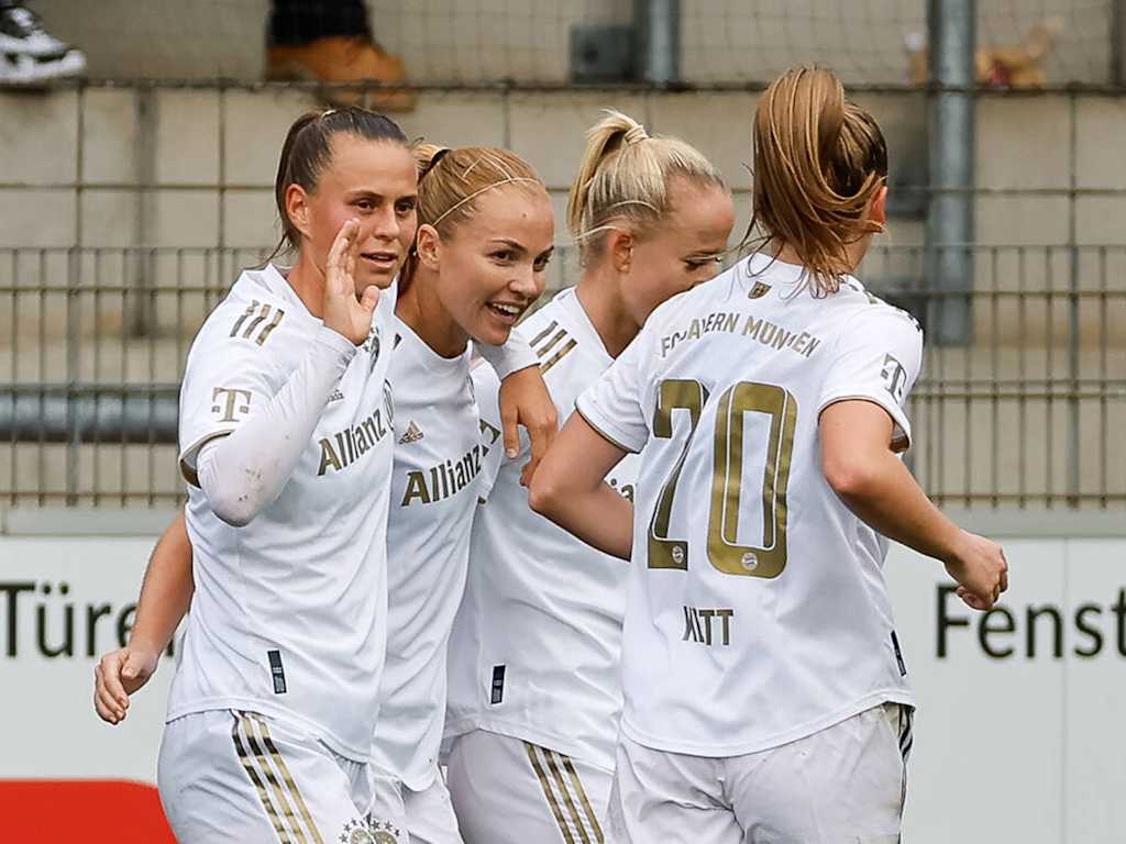 FC Bayern Frauen, Jubel