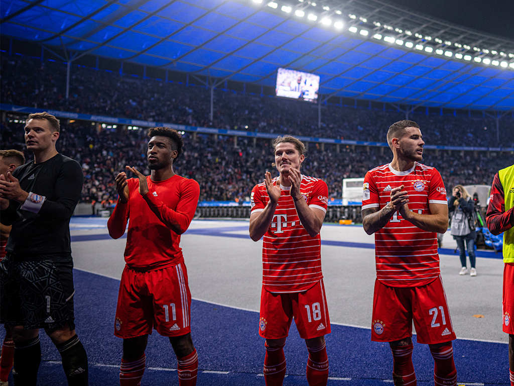 Celebración equipo FC Bayern