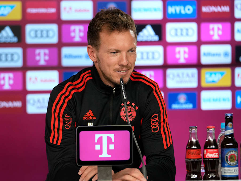 Julian Nagelsmann press conference FC Bayern